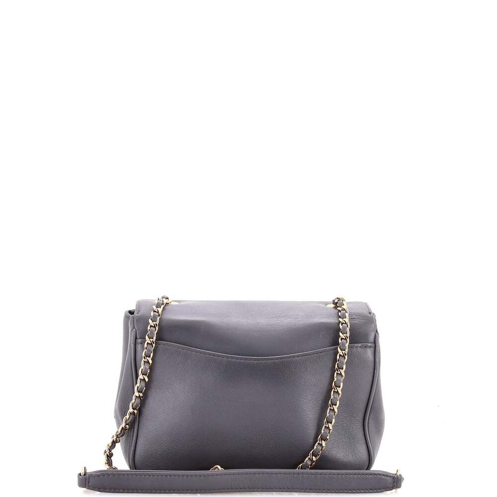 Chanel Cc Mania Flap Bag Lambskin Small #243621C26B - Picture 3 of 9